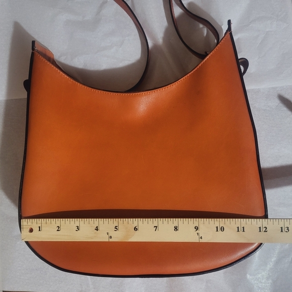 Gianni Conti Italy- *With Defects Shoulder- Crossbody Bag - Genuine Leather $185 - Picture 16 of 16